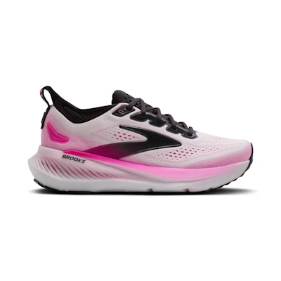 (W) Brooks Glycerin 23 White Phantom Cyber Pink