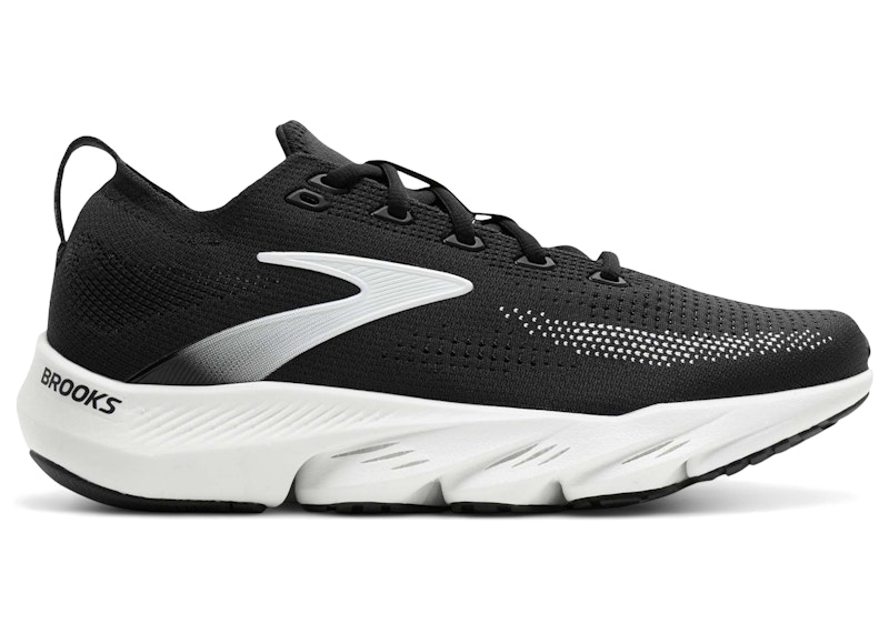 (Women) Brooks Glycerin Flex Black White 120467-1B-087