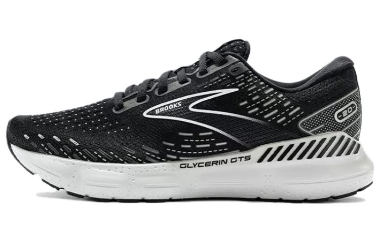 (Women) Brooks Glycerin GTS 20 'Black Silver' 120370-059
