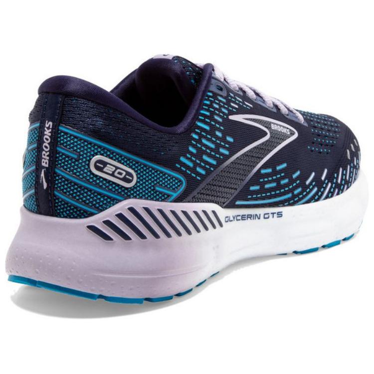 Order (W) Brooks Glycerin GTS 20 'Navy Gelap' 120370-499
