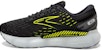 (W) Brooks Glycerin GTS 20 'Ebony Nightlife' Lelaki Wanita Kasut Lari Sukan 120370-1B-047