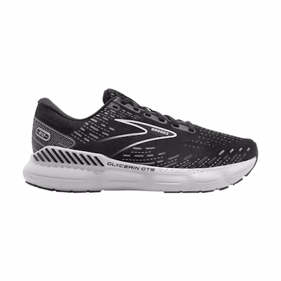 (W) Brooks Glycerin GTS 20 Wide 'Black Alloy'