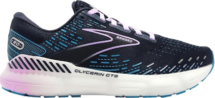 (Women) Brooks Glycerin GTS 20 Wide 'Peacoat Pastel Lilac' 120370-1D-499 (Women) Brooks Glycerin GTS 20 Wide 'Peacoat Pastel Lilac' 120370-1D-499