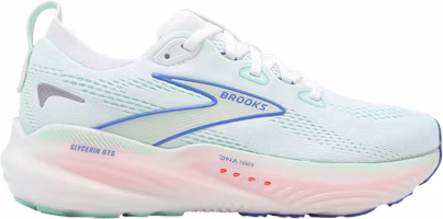(Women) Brooks Glycerin GTS 22 D Wide 'Limpet Shell Amparo Blue' 120435-1D-110 (Women) Brooks Glycerin GTS 22 D Wide 'Limpet Shell Amparo Blue' 120435-1D-110