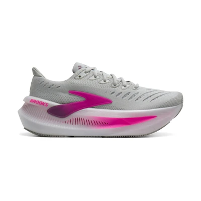 (W) Brooks Glycerin Max 2 Oyster Argyle Cyber Pink