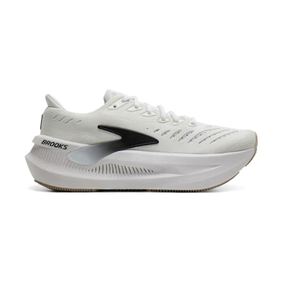 (W) Brooks Glycerin Max 2 White Black Chateau Gray
