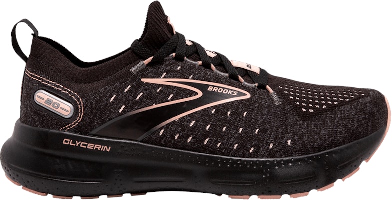 (Women) Brooks Glycerin StealthFit 20 'Black Peach' 120372-1B-026 Buy (Women) Brooks Glycerin StealthFit 20 'Black Peach' 120372-1B-026