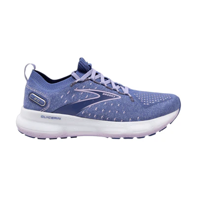 (W) Brooks Glycerin StealthFit 20 'Blue Pastel Lilac'