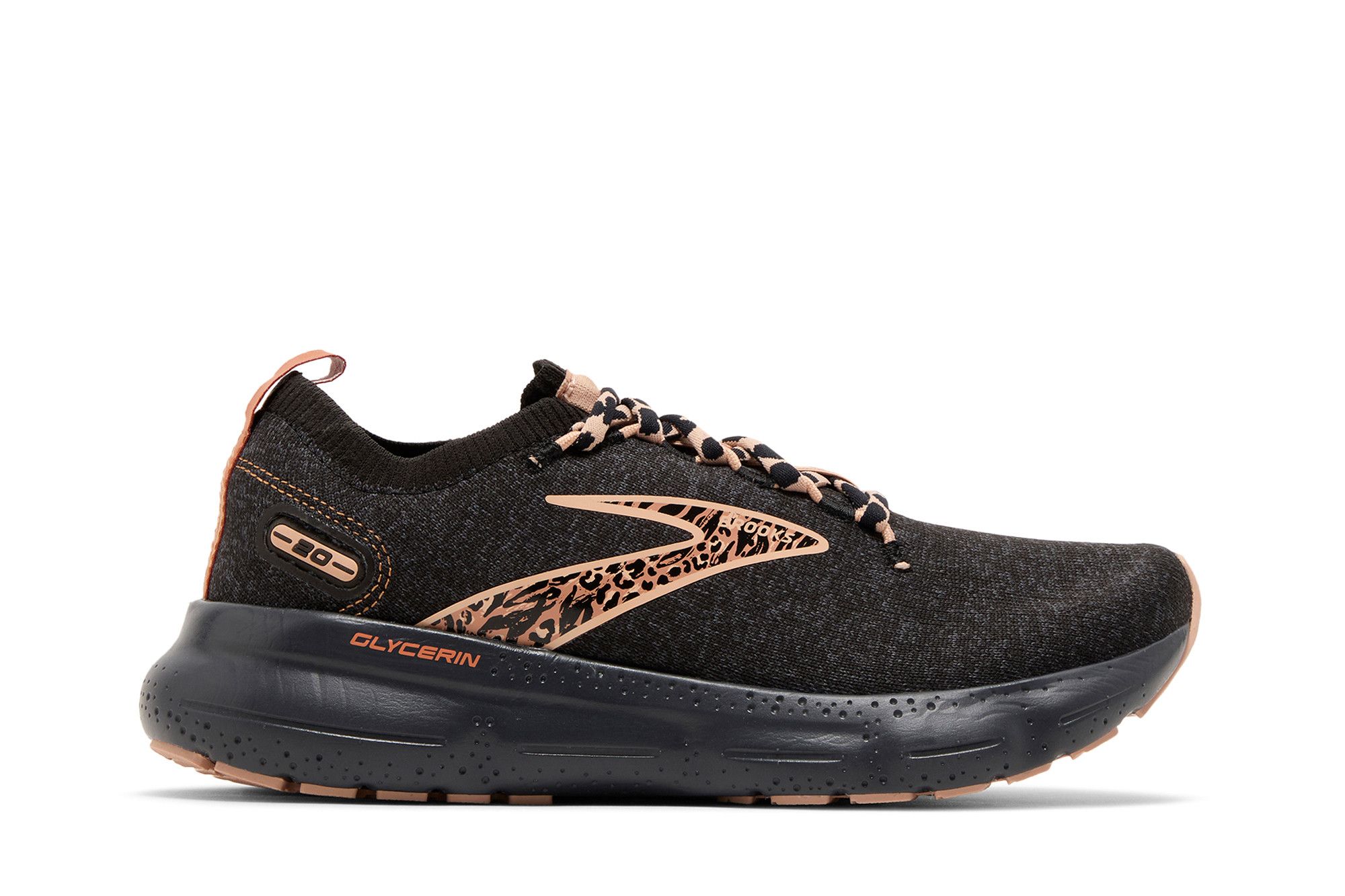 (Women) Brooks Glycerin StealthFit 20 'Leopard'  120372-1B-097