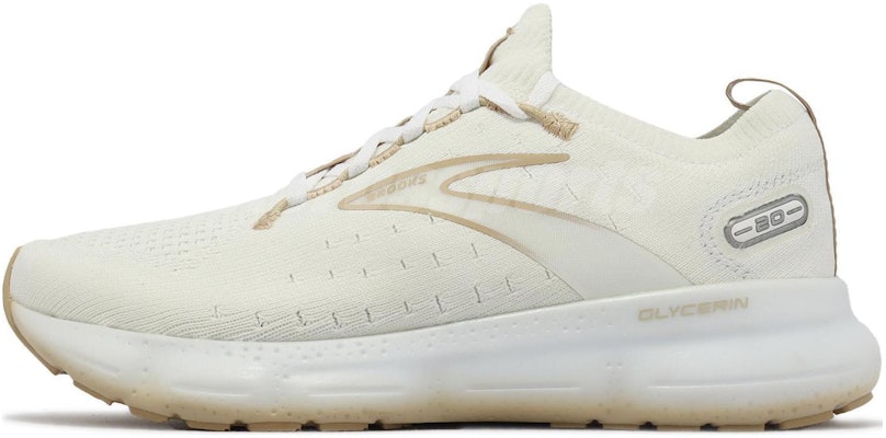 (Women) Brooks Glycerin StealthFit 20 'White Khaki' 120372-1B-122 Buy (Women) Brooks Glycerin StealthFit 20 'White Khaki' 120372-1B-122