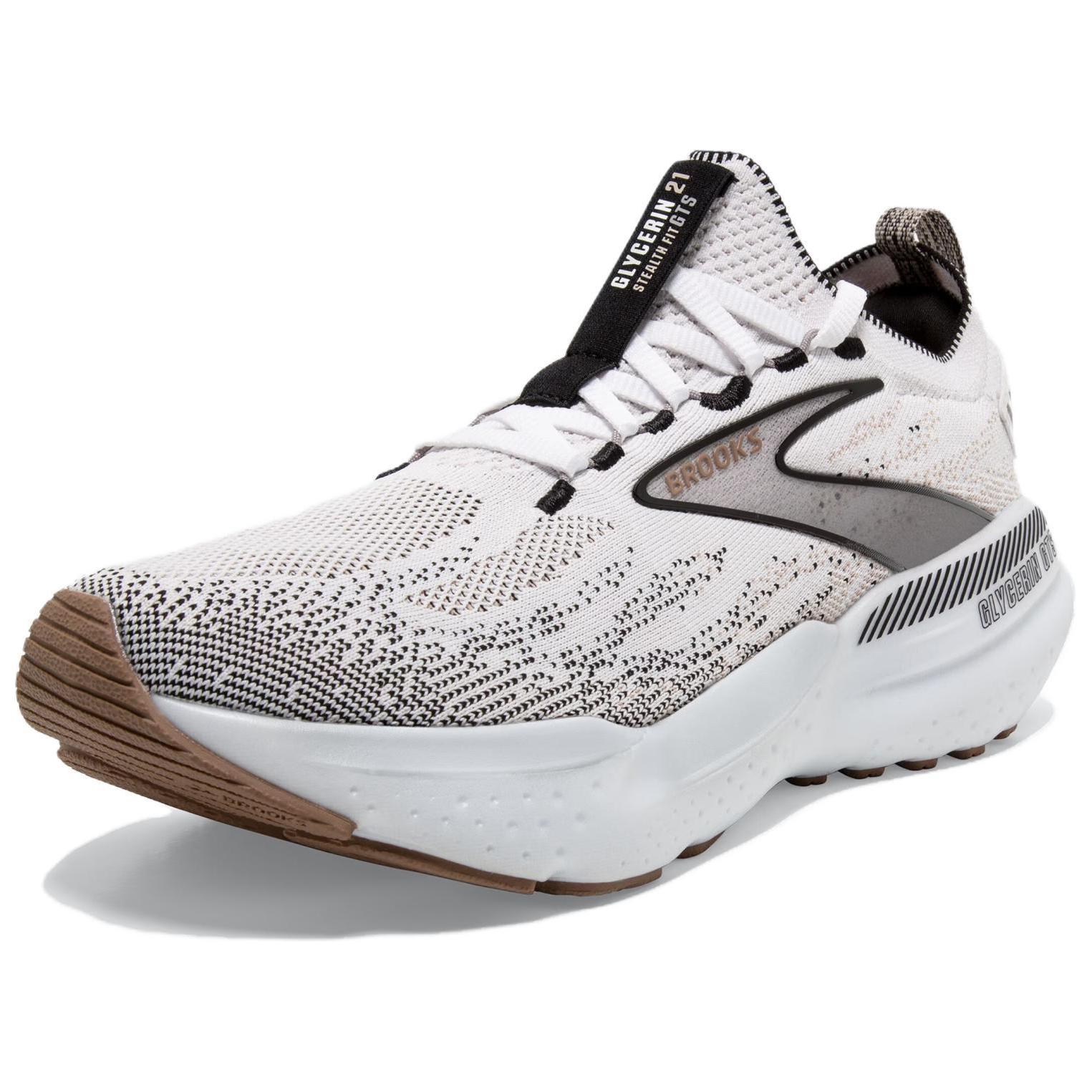 Lookbook (W) Brooks Glycerin StealthFit GTS 21 ''Wit Grijs Zwart'' 120411-1B-135