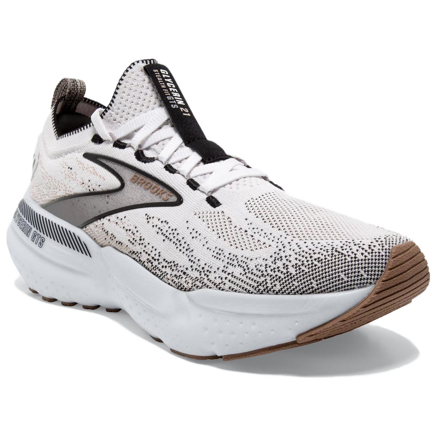 Shop (W) Brooks Glycerin StealthFit GTS 21 ''Wit Grijs Zwart'' 120411-1B-135