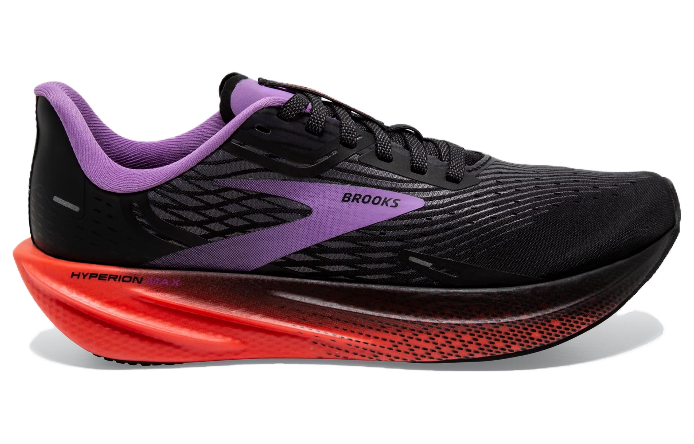 Order (W) ブルックス ハイペリオン マックス 黒紫赤 120377-089