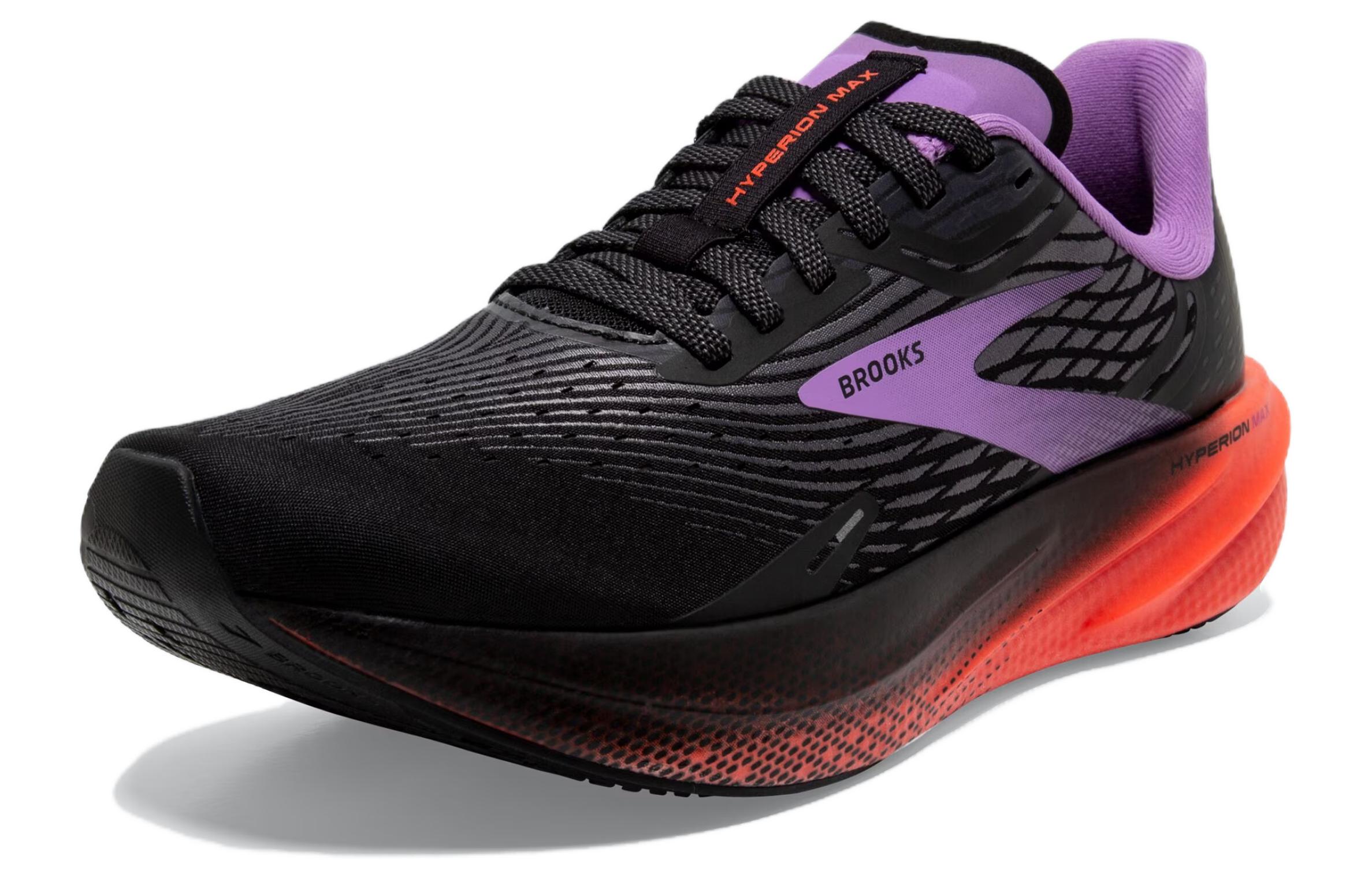 Shop (W) ブルックス ハイペリオン マックス 黒紫赤 120377-089