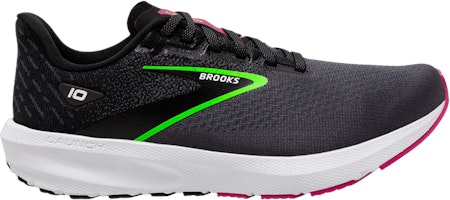 (Women) Brooks Launch 10 'Black Green' 120398-1B-074 (Women) Brooks Launch 10 'Black Green' 120398-1B-074