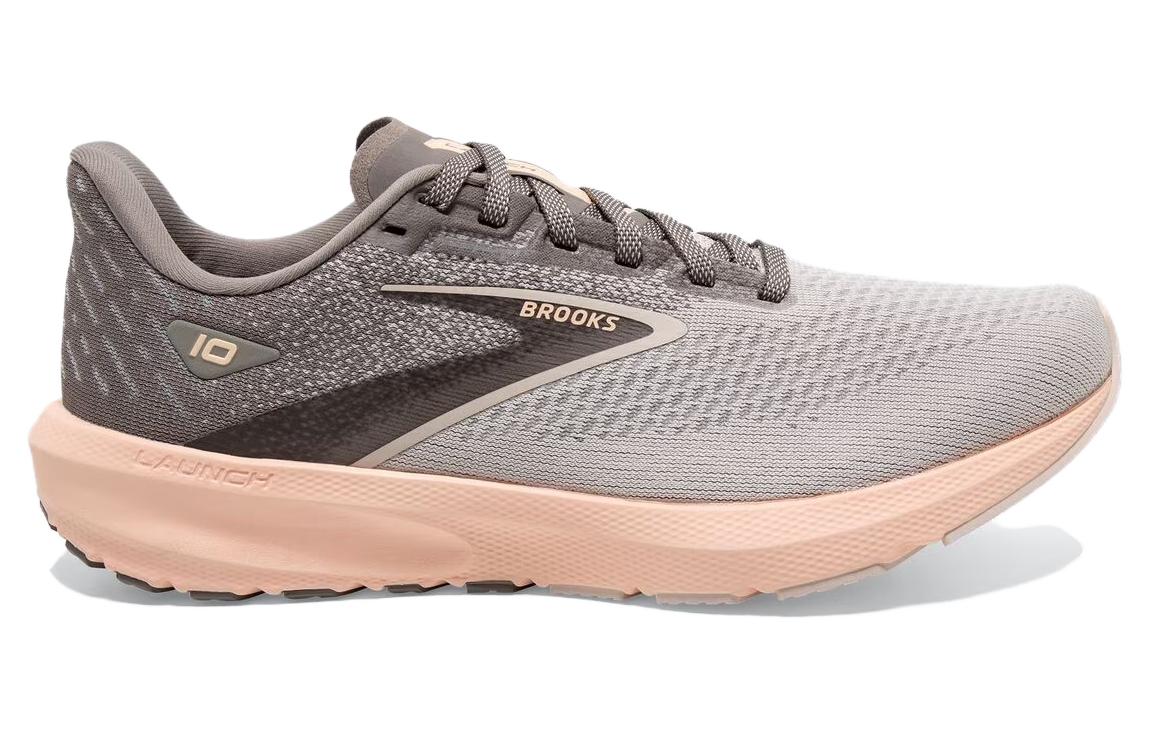 Order Brooks布魯克斯 Launch 10 舒適氣質百搭 減震耐磨 低幫 跑步鞋 女款 灰色