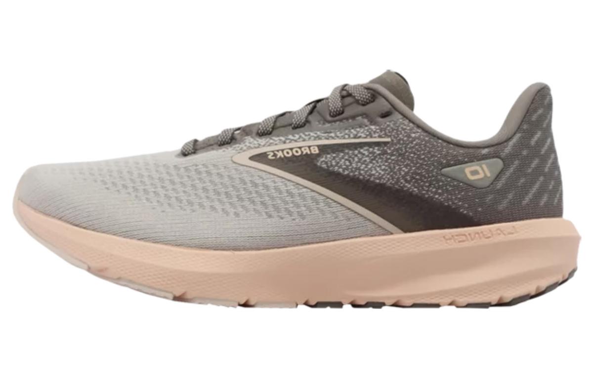 (Women) Brooks Launch 10 'Grey Pale Peach'  120398-1B-179