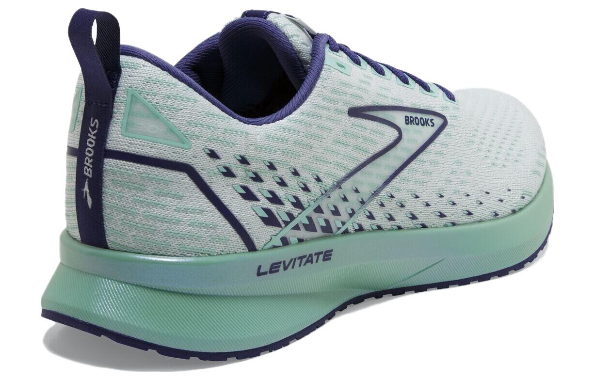 Shop (W) Brooks Levitate 5 'Putih Aqua' Sneakers 120357-1B-127