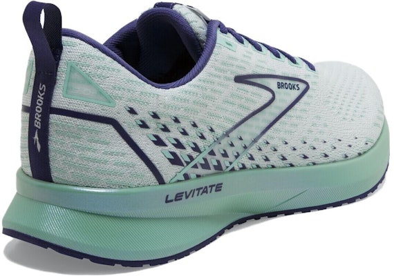 (W) Brooks Levitate 5 'Putih Aqua' Sneakers 120357-1B-127 Shop (W) Brooks Levitate 5 'Putih Aqua' Sneakers 120357-1B-127
