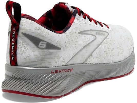 (Women) Brooks Levitate 6 'White Red Silver' 120383-1B-192 Shop (Women) Brooks Levitate 6 'White Red Silver' 120383-1B-192