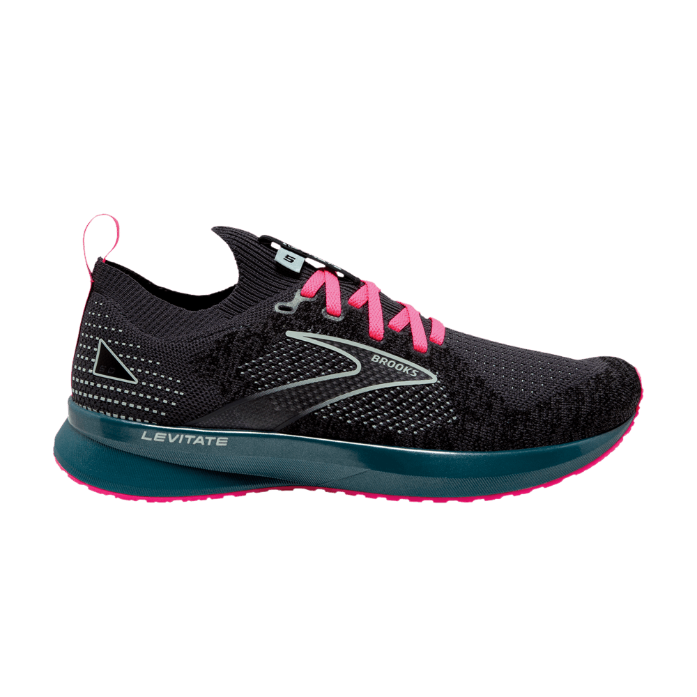 (Women) Brooks Levitate StealthFit 5 'Black Pink'  120359-1B-067