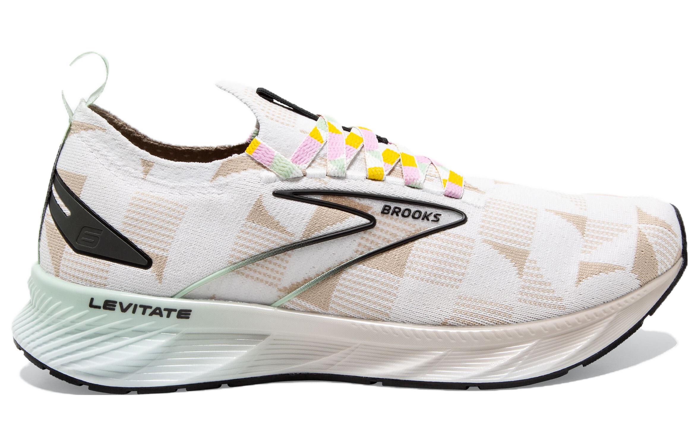 Order (W) Brooks Levitate StealthFit 6 'Checkered - Putih Perak' 120385-1B-141