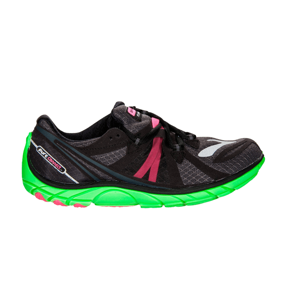 (Women) Brooks PureConnect 2 'Anthracite Green Gecko'  120132-1B-351