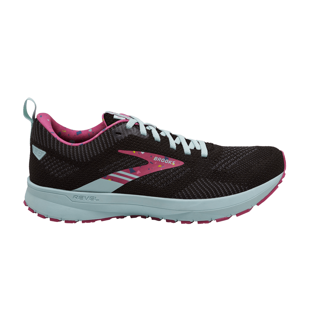 Buy (W) Brooks Revel 5 'Hitam Beetroot Plume' 120361-1B-006