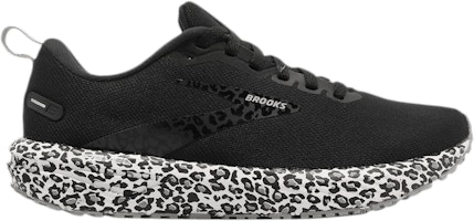 (Women) Brooks Revel 6 'Black White Leopard' 120386-1B-116 (Women) Brooks Revel 6 'Black White Leopard' 120386-1B-116