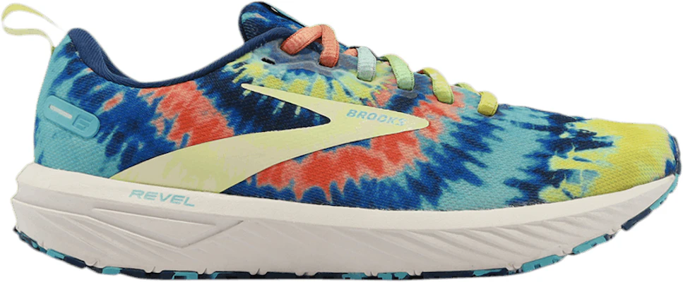(W) Brooks Revel 6 'Rock n Roll - Tie Dye' Lelaki Tie Dye Kasut Larian 120386-1B-438 Buy (W) Brooks Revel 6 'Rock n Roll - Tie Dye' Lelaki Tie Dye Kasut Larian 120386-1B-438