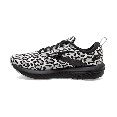 (W) Brooks Revel 6 'White Black Leopard'
