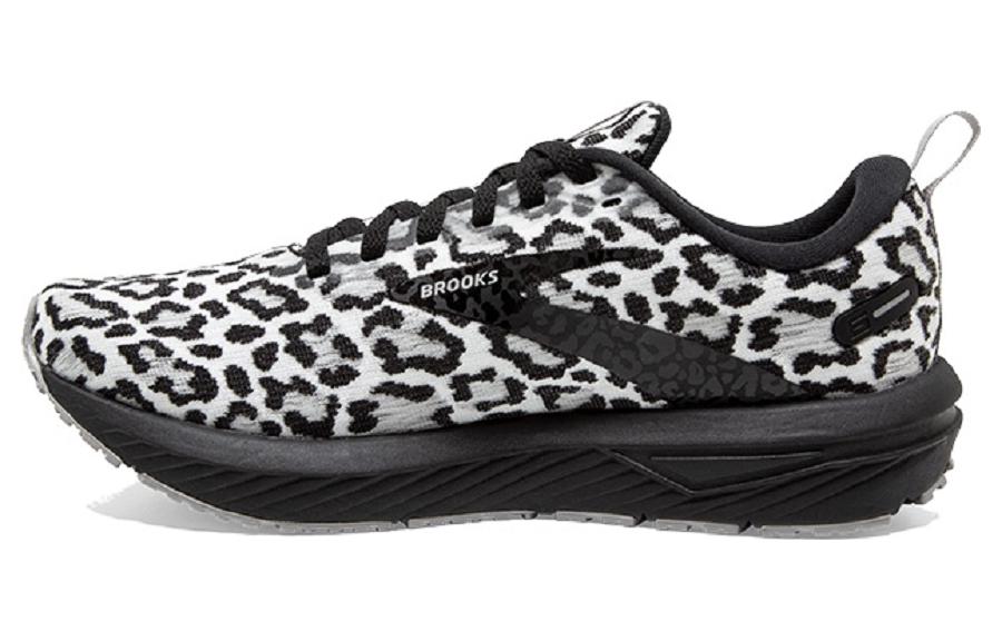 (Women) Brooks Revel 6 'White Black Leopard'  120386-1B-058