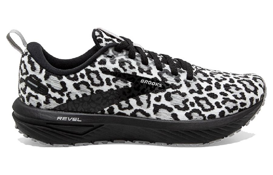 Order (Women) Brooks Revel 6 'White Black Leopard'  120386-1B-058