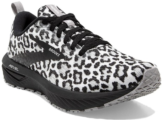 (W) Brooks Revel 6 '黑白豹纹' 跑鞋 120386-1B-058 Lookbook (W) Brooks Revel 6 '黑白豹纹' 跑鞋 120386-1B-058