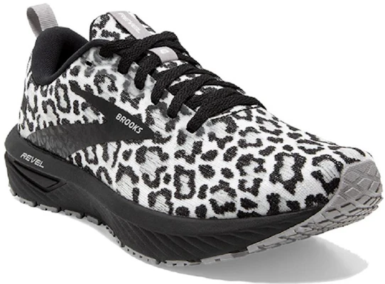 (Women) Brooks Revel 6 'White Black Leopard' 120386-1B-058 Lookbook (Women) Brooks Revel 6 'White Black Leopard' 120386-1B-058