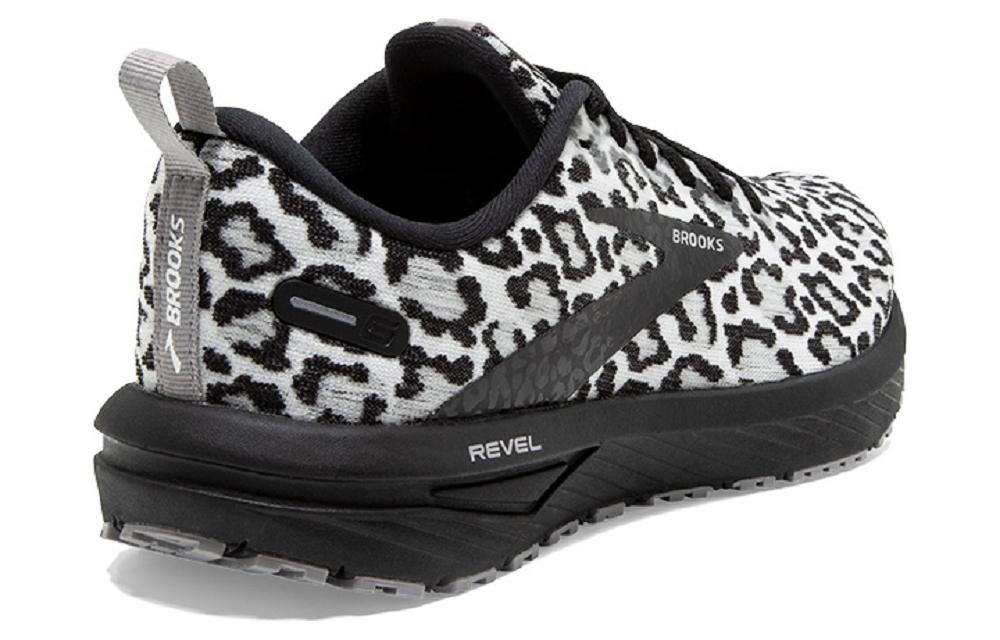 Shop (Women) Brooks Revel 6 'White Black Leopard'  120386-1B-058