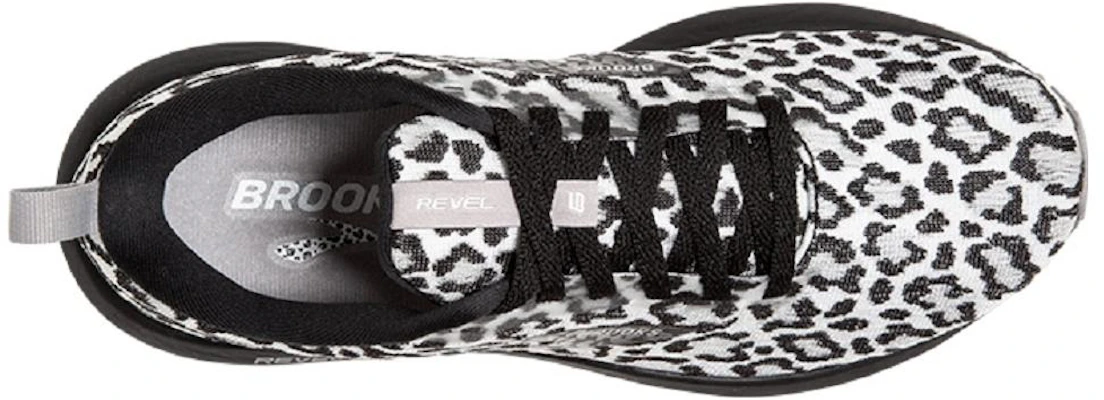 (Women) Brooks Revel 6 'White Black Leopard' 120386-1B-058 Purchase (Women) Brooks Revel 6 'White Black Leopard' 120386-1B-058