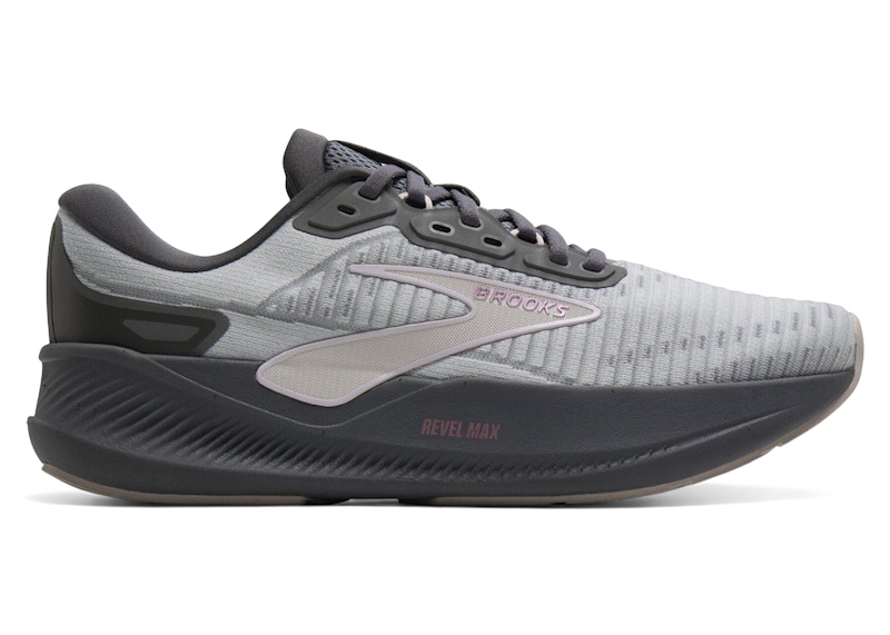 (Women) Brooks Revel Max Harbor Mist Grey Metallic 120470-1B-060