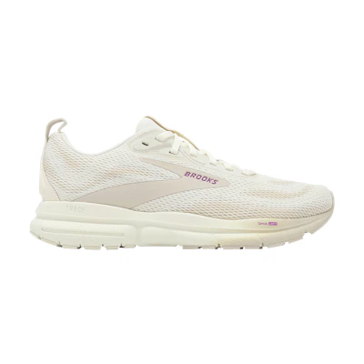 (W) Brooks Trace 4 'Coconut Milk Almond Purple'