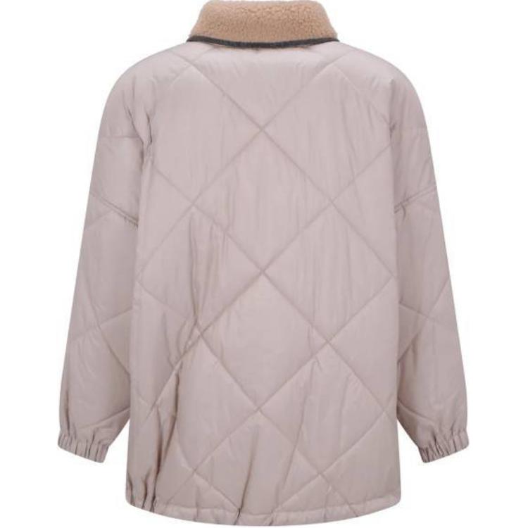 Lookbook (W) Brunello Cucinelli 米色單排扣長袖外套 MH5042631-C7958