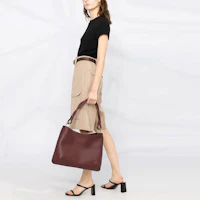 Purchase (W) Brunello Cucinelli 黑色 SS21 捲袖純色短袖T恤 M0T18BD200-C101