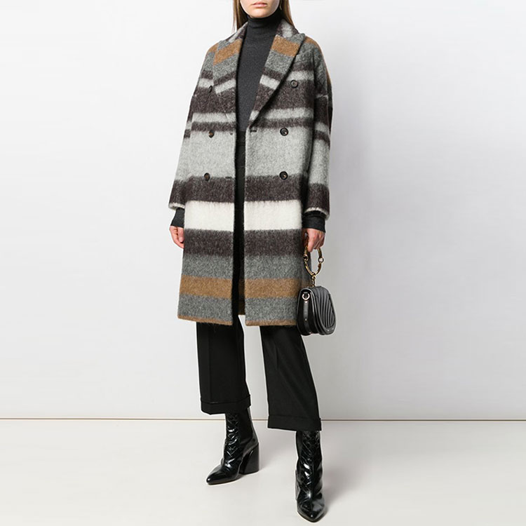 Lookbook (W) Brunello Cucinelli 深灰色高領羊絨毛衣 M41800063-C2803