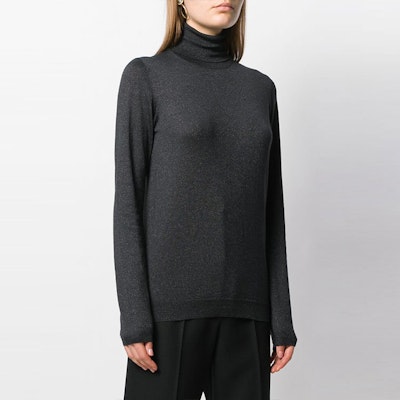 (W) Brunello Cucinelli 深灰色高領羊絨毛衣 M41800063-C2803 Shop (W) Brunello Cucinelli 深灰色高領羊絨毛衣 M41800063-C2803