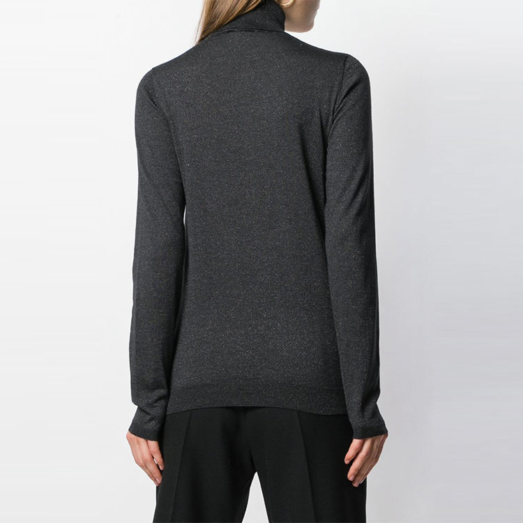 Purchase (W) Brunello Cucinelli 深灰色高領羊絨毛衣 M41800063-C2803