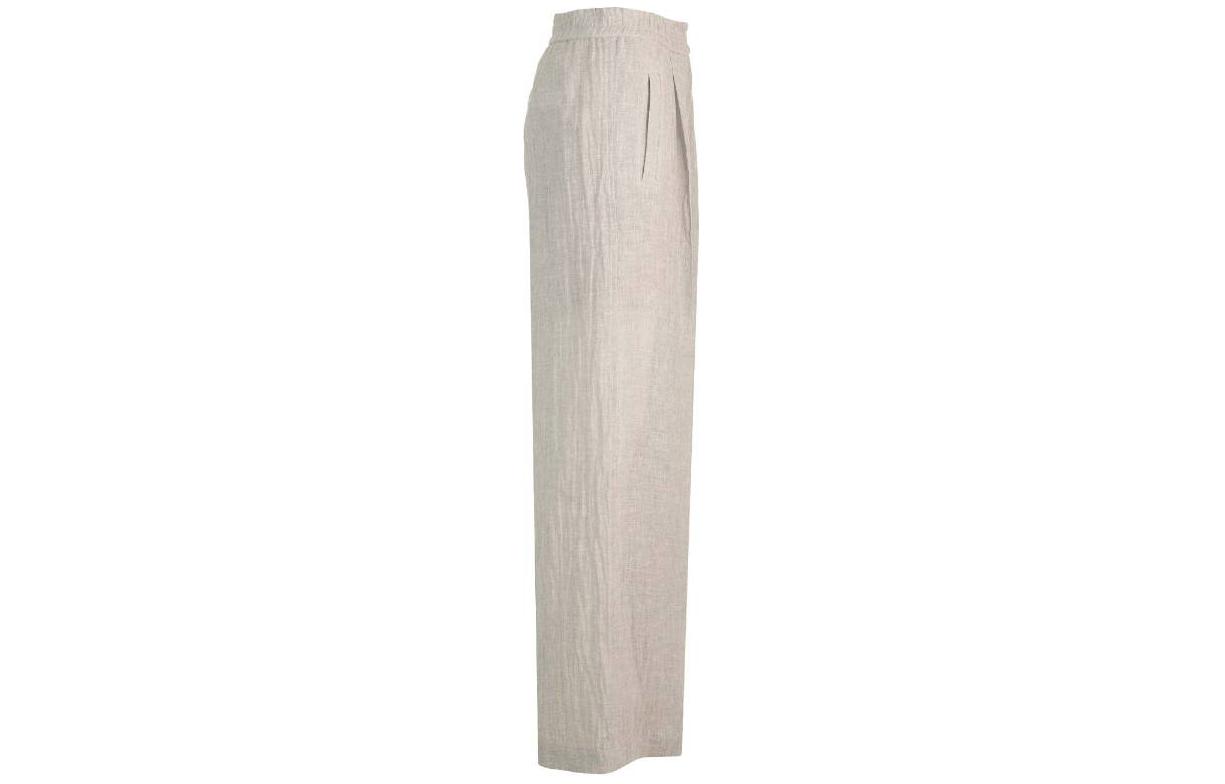 Shop (W) 布内洛·库奇内利 中腰直筒休闲长裤 灰色 MH570P8541-C1010