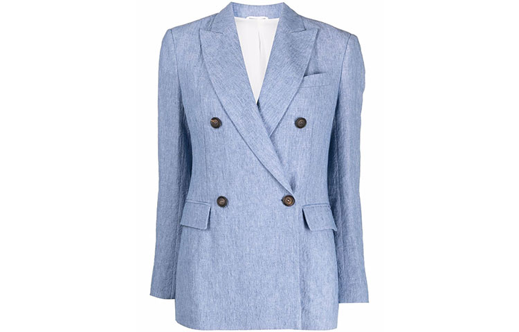 Order (W) Brunello Cucinelli 雙排扣長袖西裝外套 MF5882211-C025