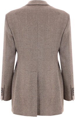 (W) Brunello Cucinelli 棕色素面V領長袖外套 MB1317163-C001 Lookbook (W) Brunello Cucinelli 棕色素面V領長袖外套 MB1317163-C001