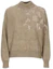 Order (Women) Brunello Cucinelli SS23 Embroidered Turtleneck Sweater Beige. MBP143704-CK074