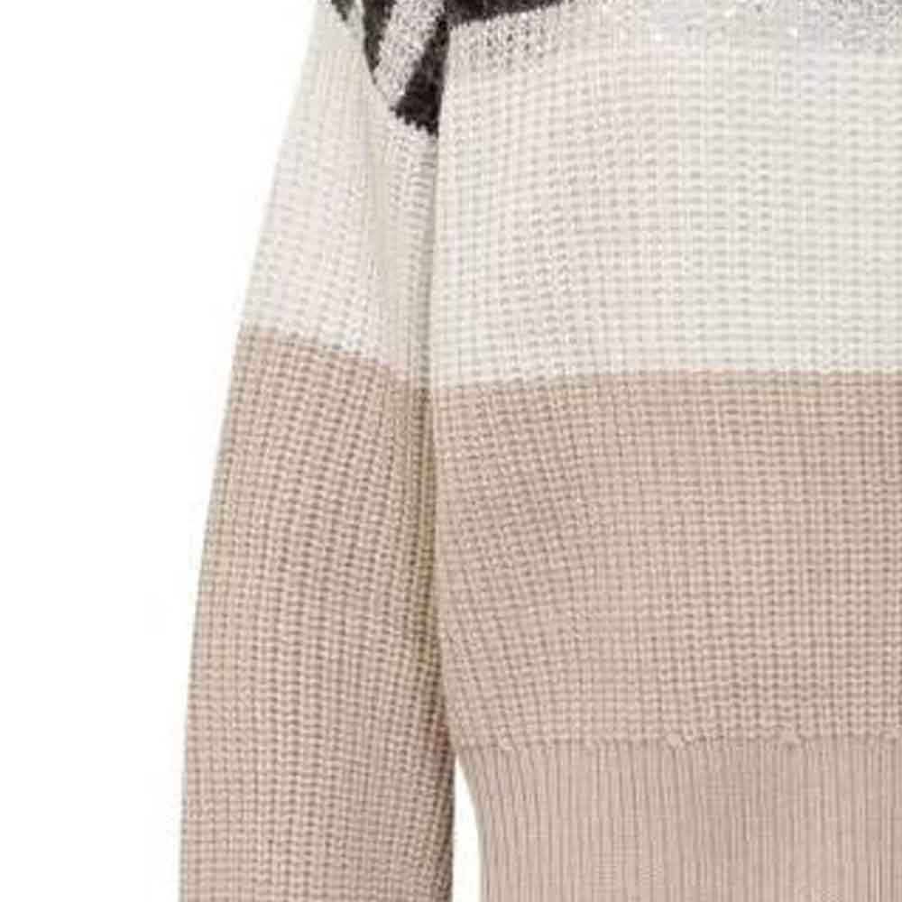 Sizing (W) Brunello Cucinelli 條紋圓領針織衫 多色 M16505200CAL56