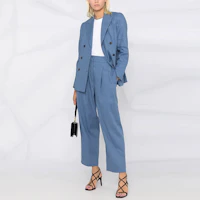 Lookbook (W) Brunello Cucinelli 女款白色拼接短袖圓領T恤 SS21 M0T18BD200-C159